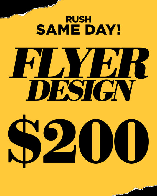 Same Day Flyer Design