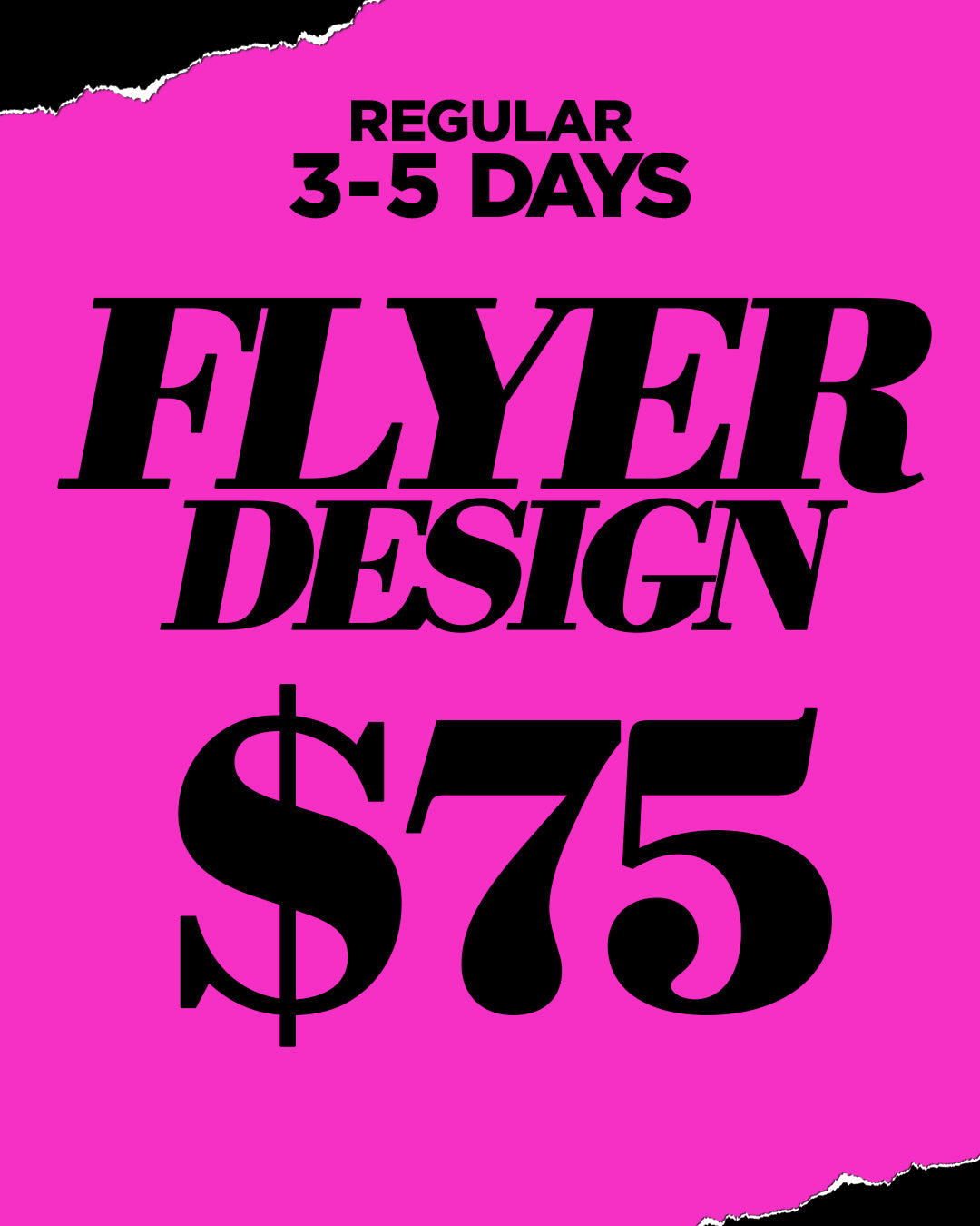 Standard Flyer Design